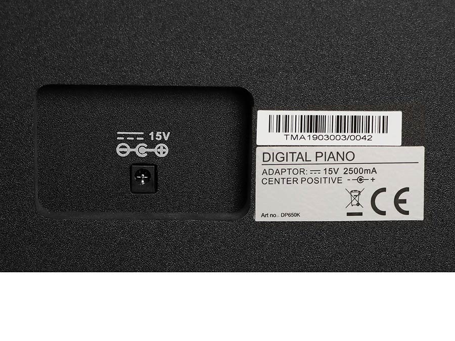 Medeli DP650K Zwart