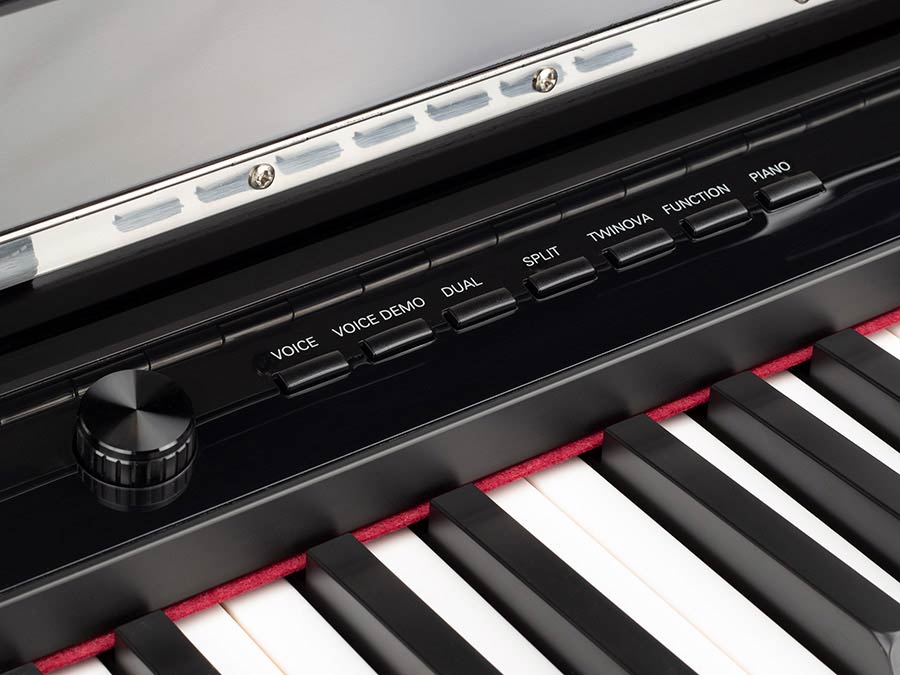 Medeli DP-650 zwart hoogglans