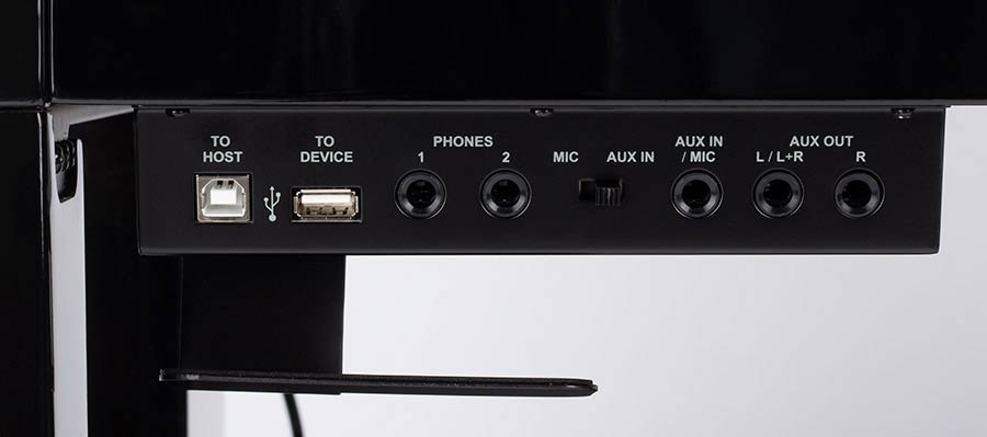 Medeli DP-650 zwart hoogglans