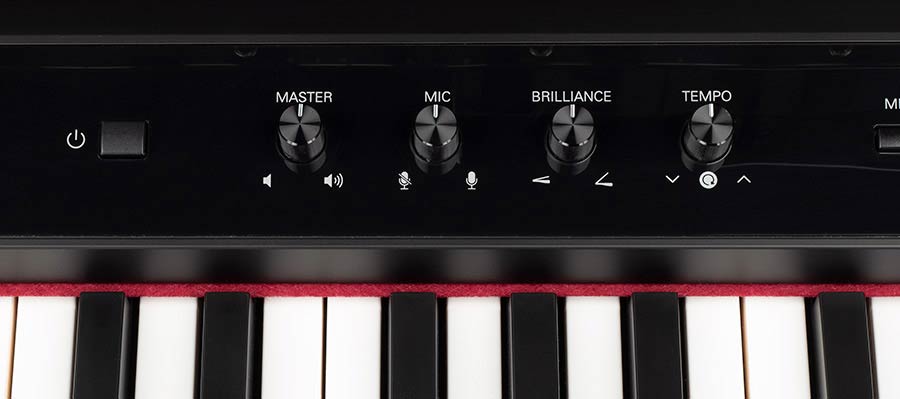 Medeli DP-650 zwart hoogglans