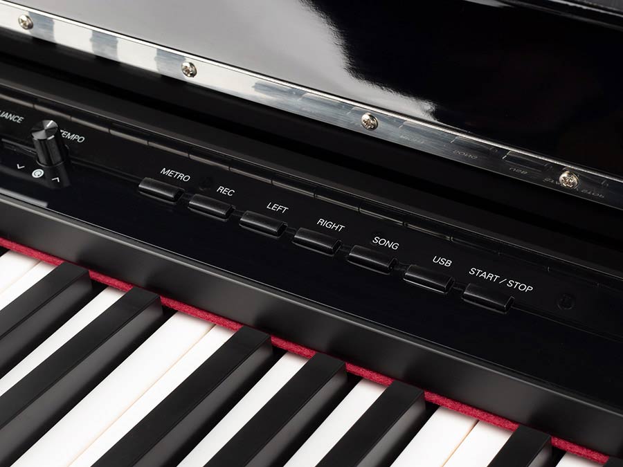 Medeli DP-650 zwart hoogglans
