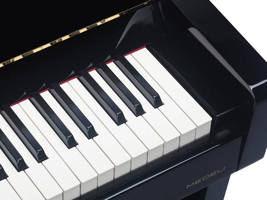 Medeli UP-805 zwart hoogglans