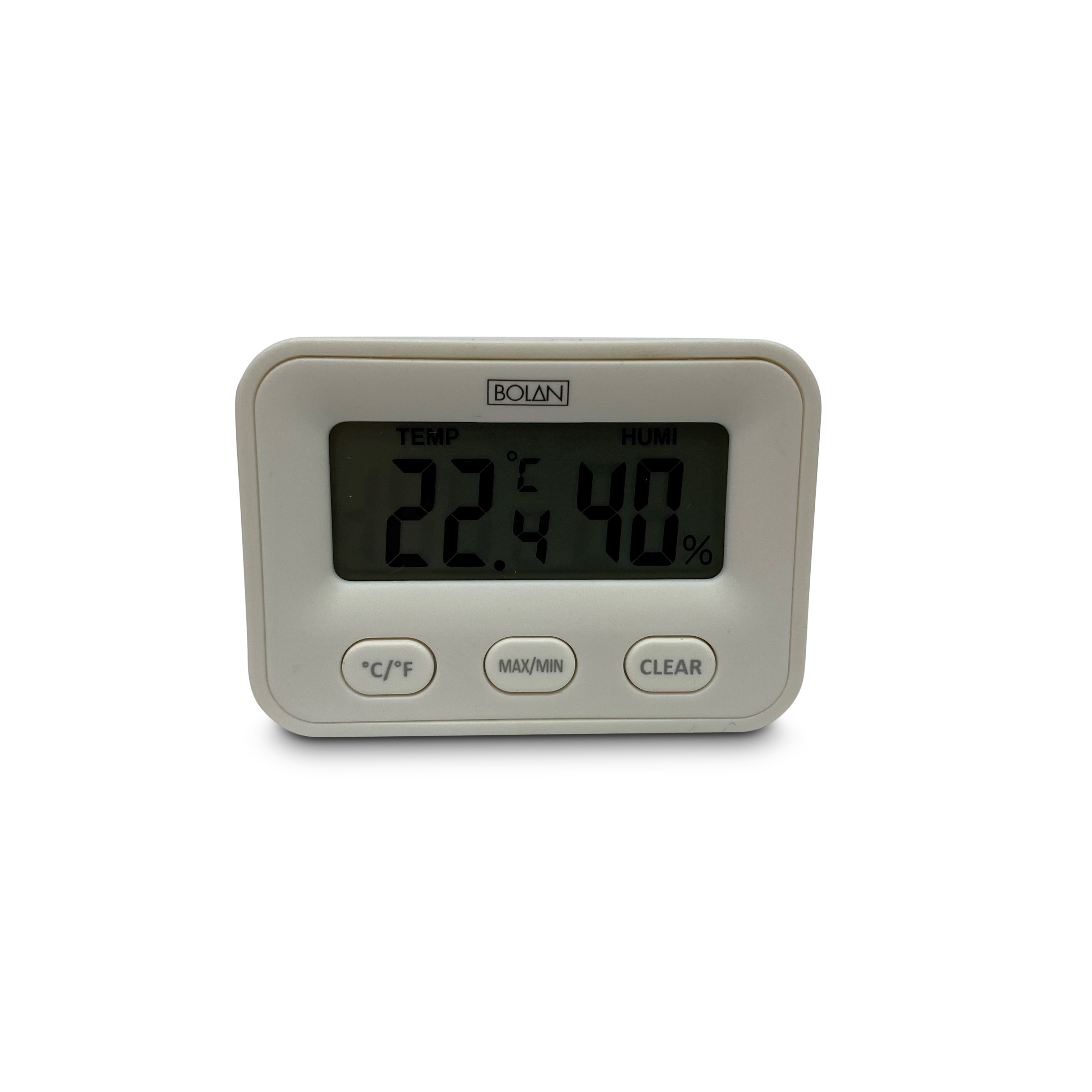 Digitale hygrometer, wit