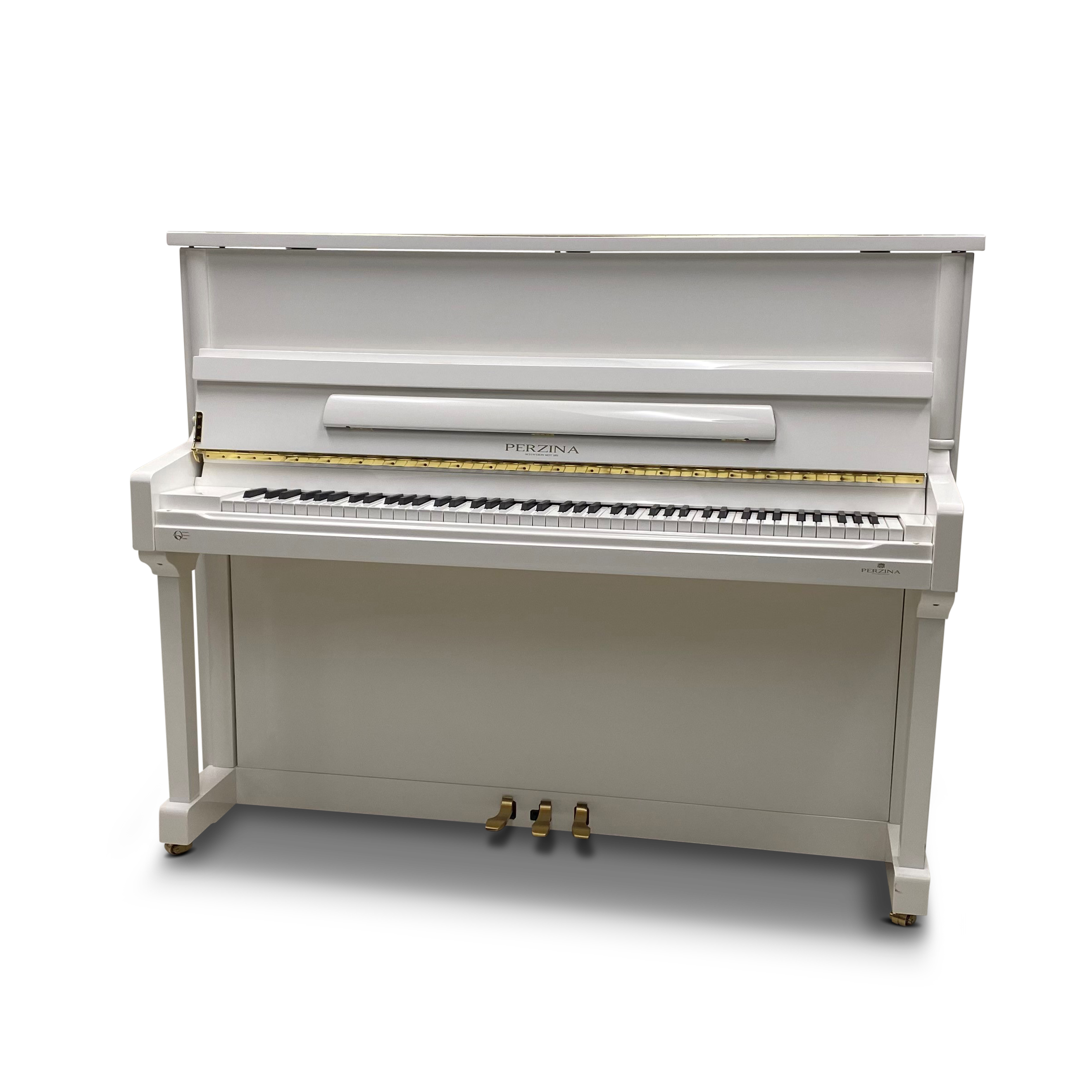 Perzina UP-122 piano, wit