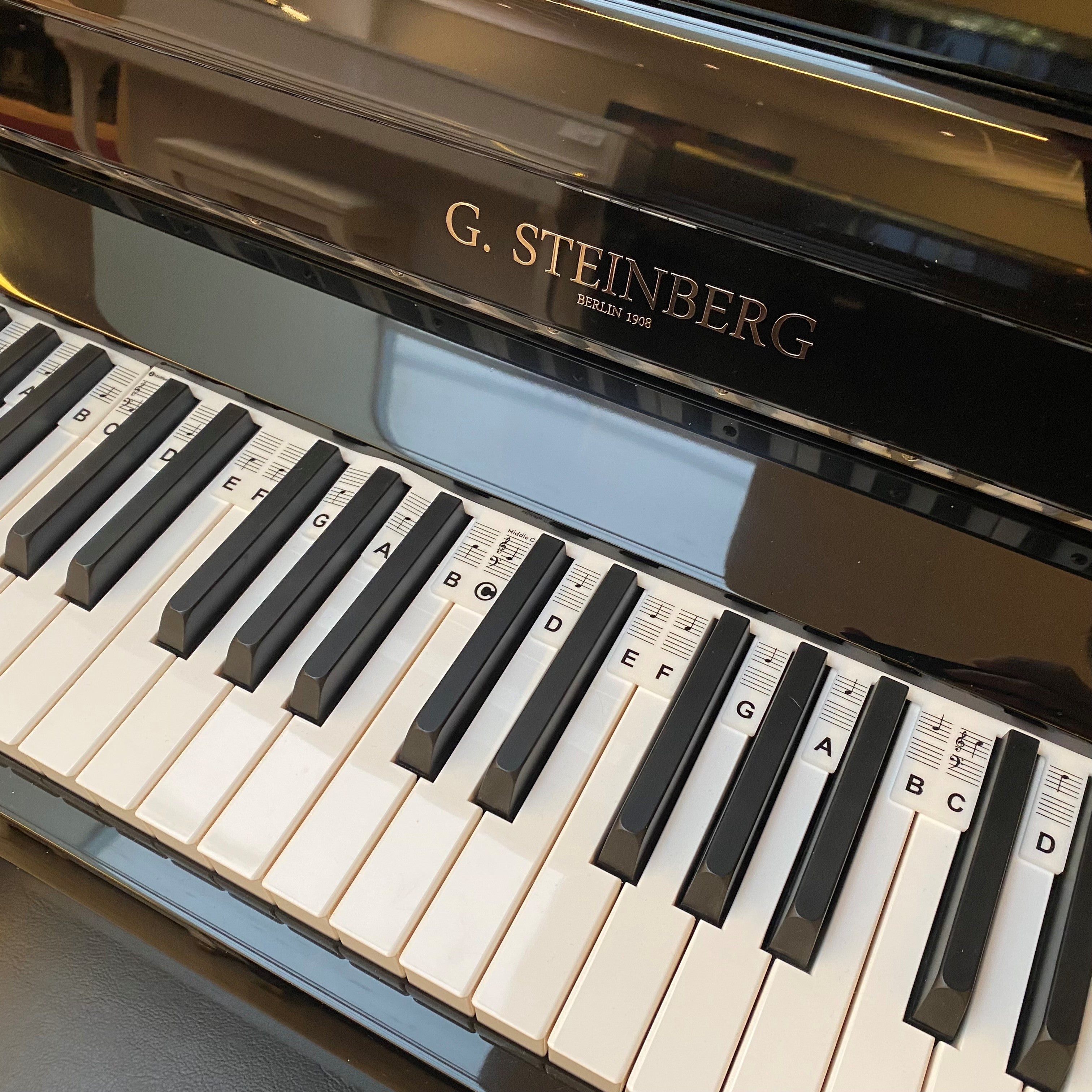 Toetsenwijzer piano