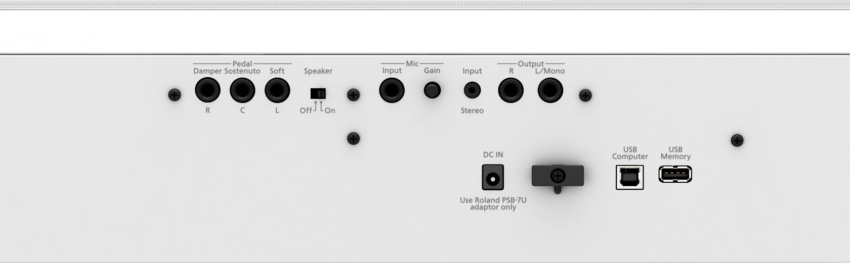 Roland FP-60X wit