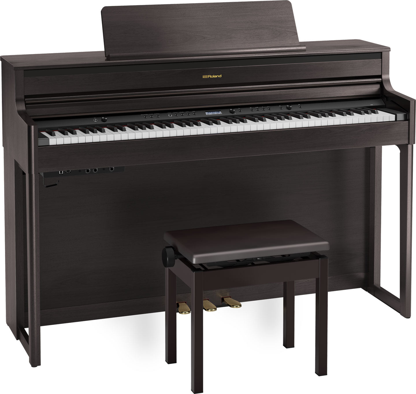 Roland HP-704 dark rosewood