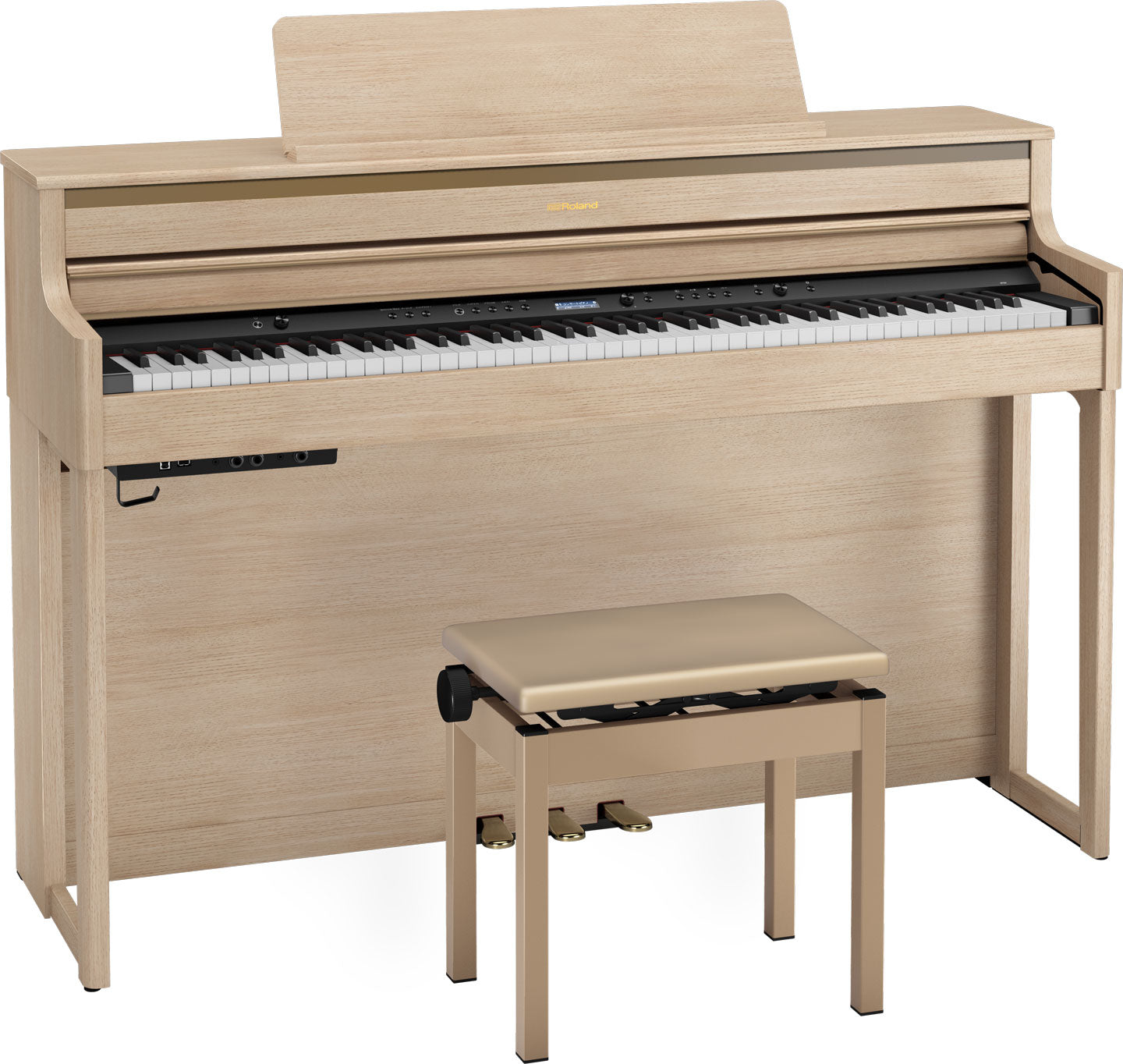 Roland HP-704 light oak